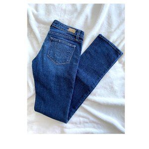 Paige Low Rise Skinny Leg Jeans - Size 27